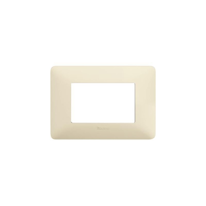 Placca Matix 3 Moduli Avorio BTICINO AM4803BAV Placca Matix 3 Moduli Avorio BTICINO AM4803BAV