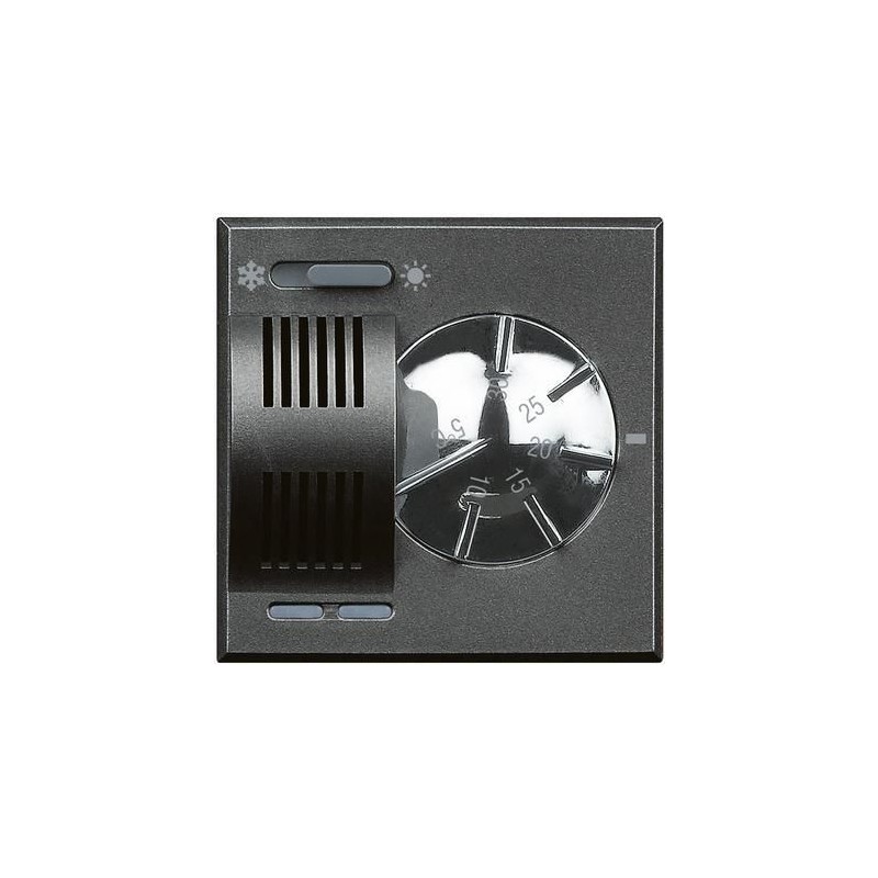 Termostato Ambiente Antracite Axolute BTICINO HS4442 Termostato Ambiente Antracite Axolute BTICINO HS4442