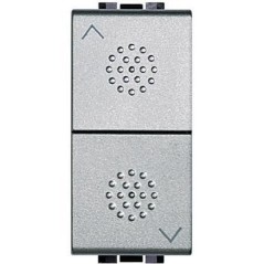 Livinglight Tech Commutatore Doppio Tasto BTICINO NT4027