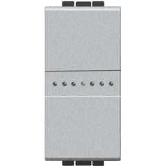 LivingLight Pulsante Assiale 10A 1P Tech BTICINO NT4055N