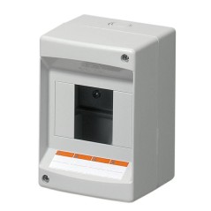 CENTRALINO DA PARETE 4 MODULI IP40 ELETTROCANALI EC61003 CENTRALINO DA PARETE 4 MODULI IP40 ELETTROCANALI EC61003