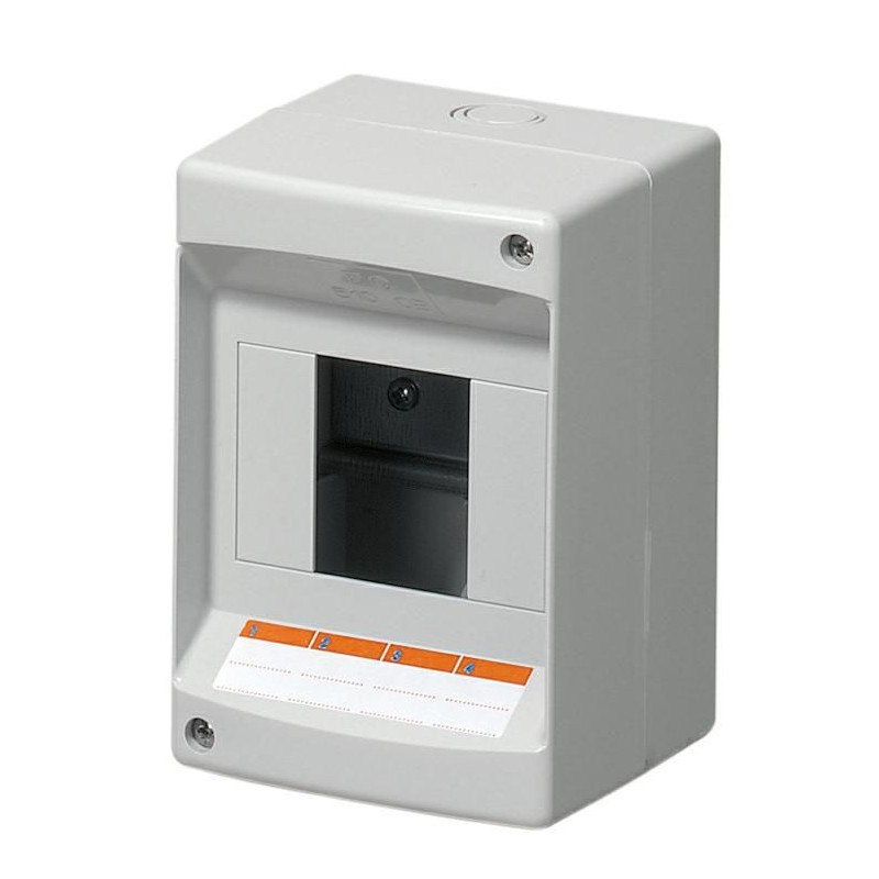 CENTRALINO DA PARETE 4 MODULI IP40 ELETTROCANALI EC61003 CENTRALINO DA PARETE 4 MODULI IP40 ELETTROCANALI EC61003