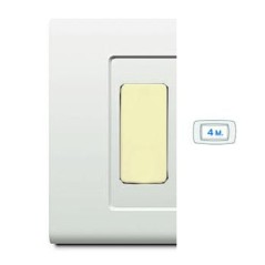 Tondo'Q Placca 4 Moduli Bianca ELETTROCANALI ECL2694WH
