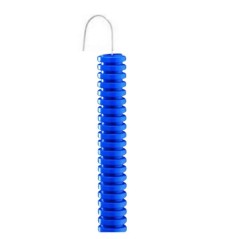 Tubo Corrugato Blu con Tirafilo Diamentro 20mm 100 Metri ELETTROCANALI ECTC1520TBL