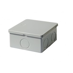 Cassetta esterna quadrata a Parete Liscia IP44 80x80x40 OLAN OL20006