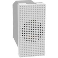 Suoneria in bronzo 12V 1 modulo bianca MatixGO BTICINO JW4351V12
