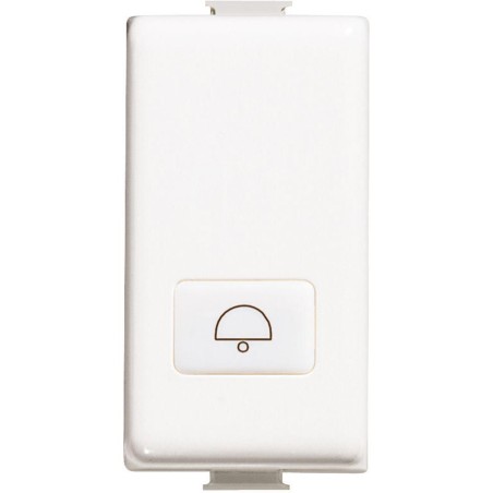 Copritasto Matix con simbolo campanello bianco BTICINO AM5921D