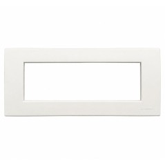 Placca 7 Moduli LivingLight Colore Bianco BTICINO N4807LB Placca 7 Moduli LivingLight Colore Bianco BTICINO N4807LB