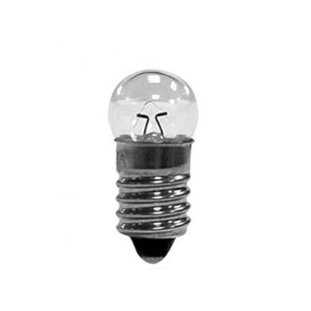 Lampadina incandescente Attacco E10 4,8V 0,3A 2700K TECNID TS48