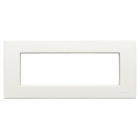 Placca 7 Moduli LivingLight Colore Bianco BTICINO N4807LB