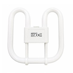 Lampada Fluorescente 2D attacco GR10q 16W 4 PIN 2700K IMPERIA