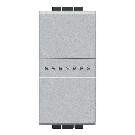 LivingLight Pulsante Assiale 10A 1P Tech BTICINO NT4055N