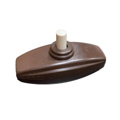 Interruttore Passafilo Marrone