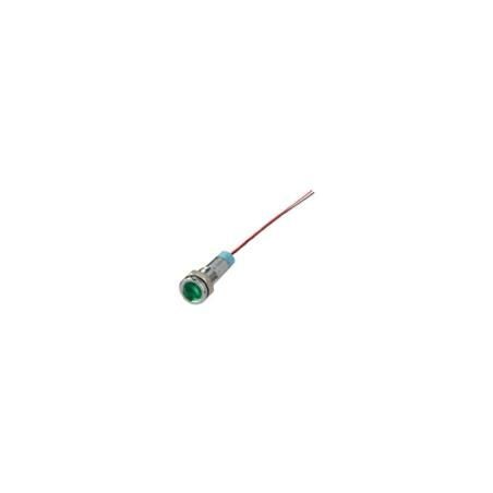 SEGNALATORE LUMINOSO METALLICO LED 220V VERDE KONELCO GBC 25416070