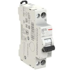 Interruttore Magnetotermico 20A 1P+N 4,5KA 1 Modulo AEG EX41NRC20