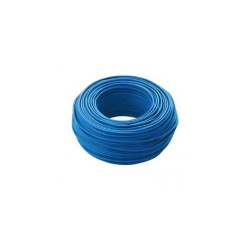 CAVO UNIPOLARE FLESSIBILE 10MM BLU FS17 1MT
