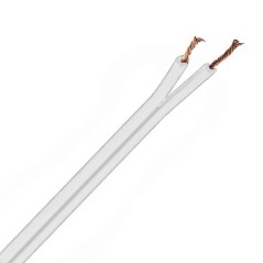 Cavo Costa Stretta per Bassa Tensione 2X0,75 Bianco 100 Metri
