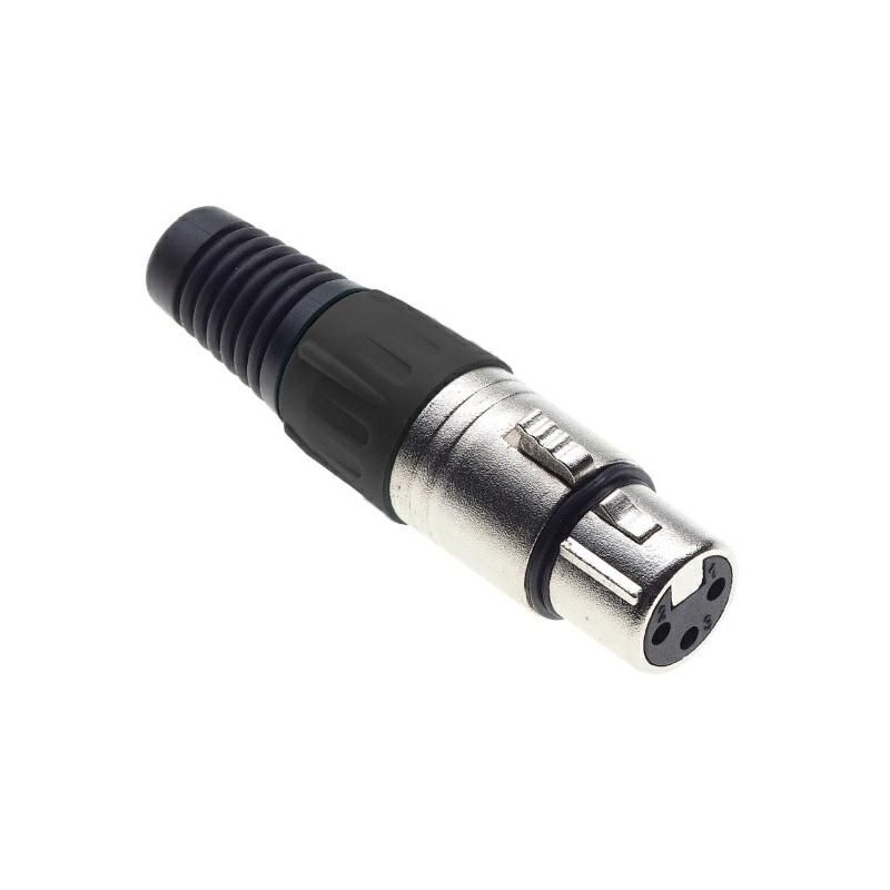 Presa microfonica XLR 3 poli KONELCO GBC 30545003 Presa microfonica XLR 3 poli KONELCO GBC 30545003