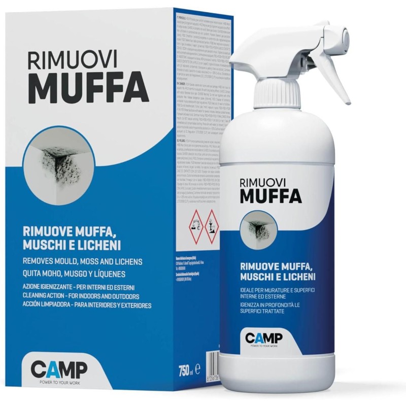 Rimuovi Muffa Igienizzante 300ml CAMP 2031300 Rimuovi Muffa Igienizzante 300ml CAMP 2031300