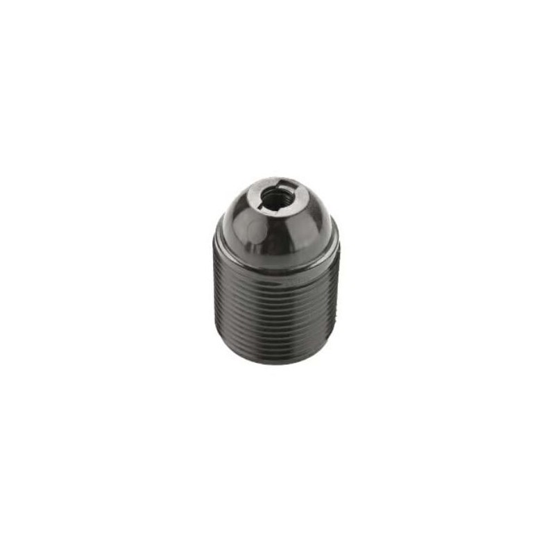 Portalampada Filettato E27 Nero FAI 0192/N Portalampada Filettato E27 Nero FAI 0192/N
