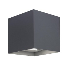 Applique da Muro in Alluminio Antracite 2x5W IP65 BOT LIGHTING MARBELLA10GQK