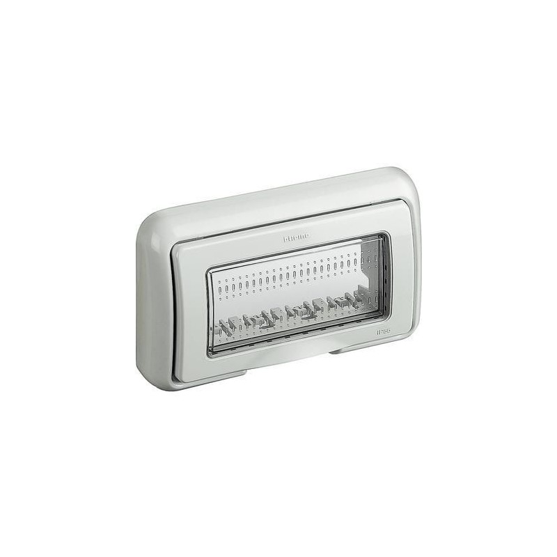 Placca stagno IP55 4 Mod per Serie Matix BTICINO 25604
