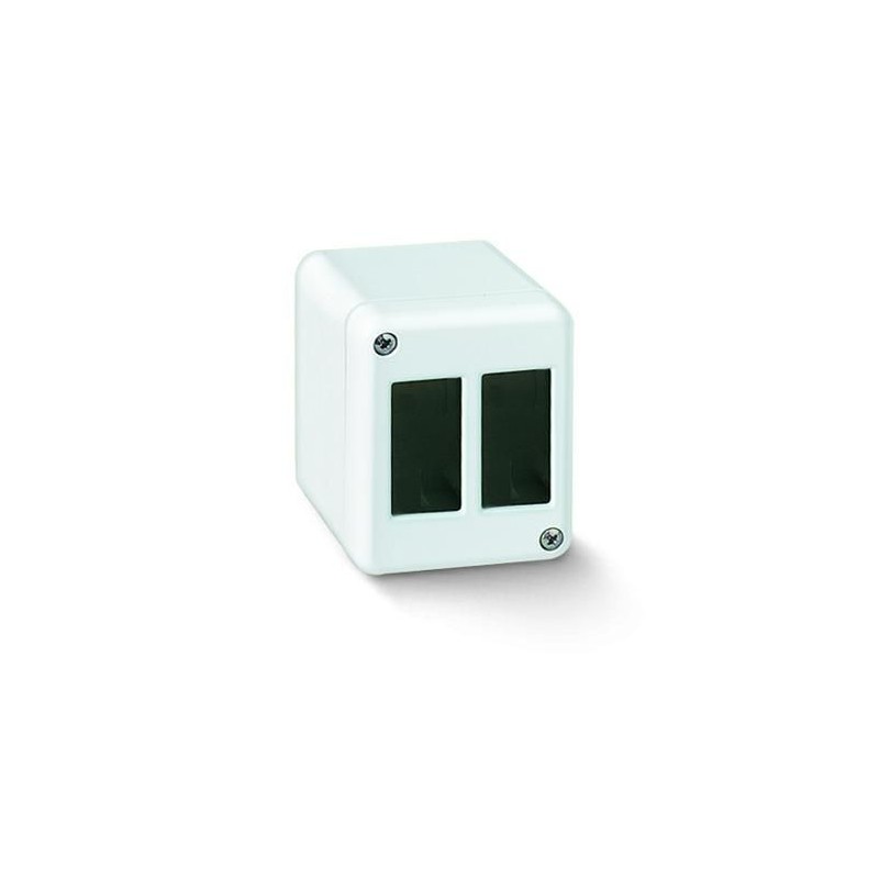 Tondo' Custodia IP40 2 Moduli ELETTROCANALI ECSM2