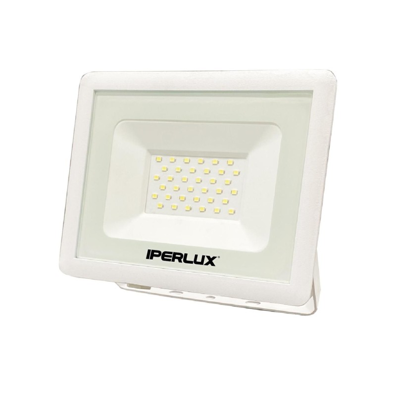 Proiettore LED 30W 6500K 3100 lumen Bianco IP65 IPERLUX IPF301BC Proiettore LED 30W 6500K 3100 lumen Bianco IP65 IPERLUX IPF301BC