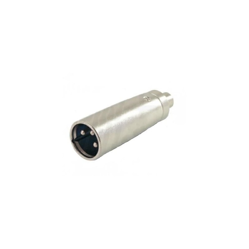 Adattatore microfonico XLR Spina 3 poli a Presa RCA ALPHA ELETTRONICA 40-102 Adattatore microfonico XLR Spina 3 poli a Presa RCA ALPHA ELETTRONICA 40-102