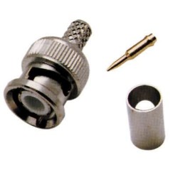 Spina BNC a Crimpare per Cavo RG59 MELCHIONI 492515791