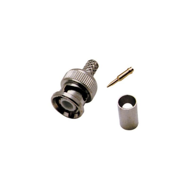 Spina BNC a Crimpare per Cavo RG59 MELCHIONI 492515791