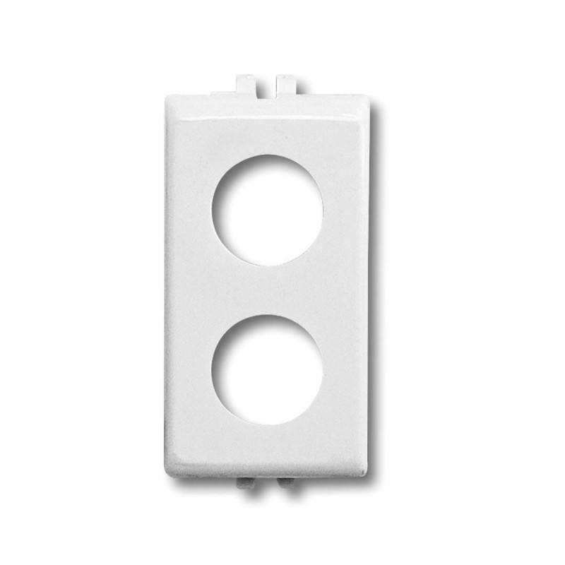 Adattatore per prese TV 2 fori Serie Bticino Matix BT-MAT2 FRACARRO 280807 Adattatore per prese TV 2 fori Serie Bticino Matix BT-MAT2 FRACARRO 280807