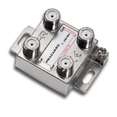 Derivatore Verticale DE2-18 a 2 Vie Attenuazione 18DB con Connettore F FRACARRO 280716