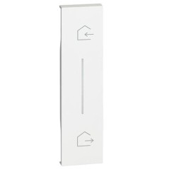 Cover Living Now Leave Back per Modulo Entra e Esci Bianca BTICINO KW40