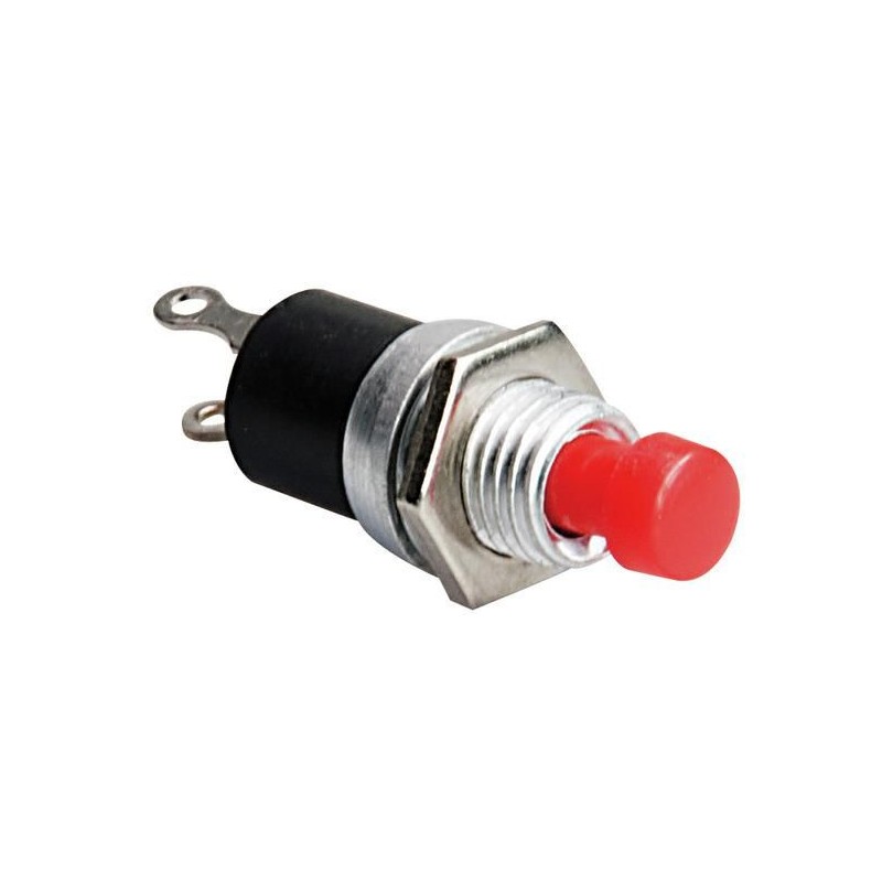 Pulsantino Tondo Rosso N.A 1A 125Vac LIFE 34.00950