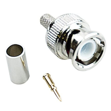 Spina BNC Volante a Crimpare per Cavo RG58 LIFE 38.2020089