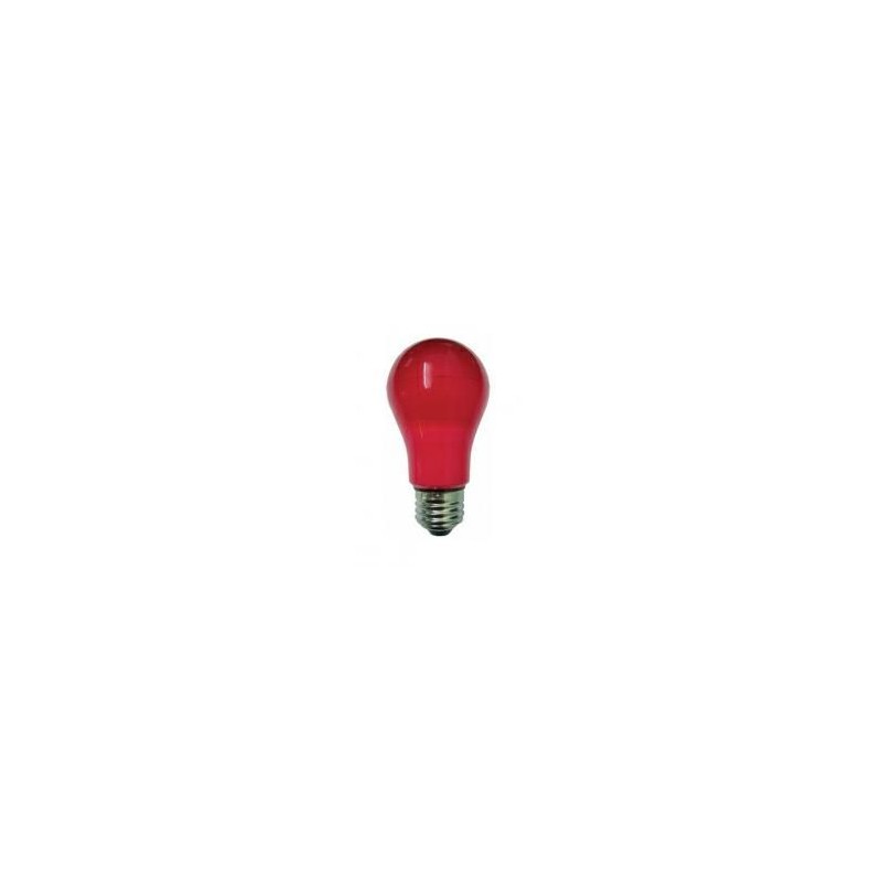 LAMPADINA GOCCIA LED DURALAMP 6W ROSSA ATTACCO E27 LA55R
