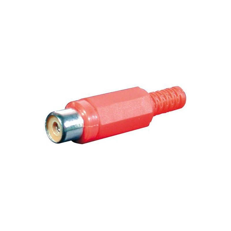 PRESA ROSSA RCA VOLANTE CON GUIDACAVO MELCHIONI 433329712 PRESA ROSSA RCA VOLANTE CON GUIDACAVO MELCHIONI 433329712