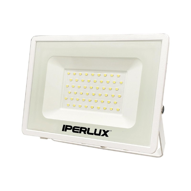 Proiettore LED 50W 6500K 5120 lumen Bianco IP65 IPERLUX IPF501BC Proiettore LED 50W 6500K 5120 lumen Bianco IP65 IPERLUX IPF501BC