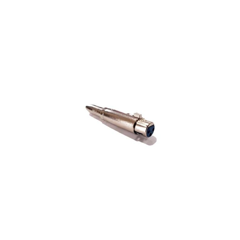 Adattatore microfonico xlr da presa 3 poli a presa jack 6,3 mono KONELCO GBC 30564500 Adattatore microfonico xlr da presa 3 poli a presa jack 6,3 mono KONELCO GBC 30564500