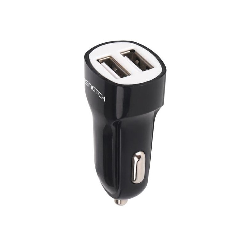 Alimentatore da auto 2 USB 2,4A 10,5W Nero KONELCO GBC 59180601