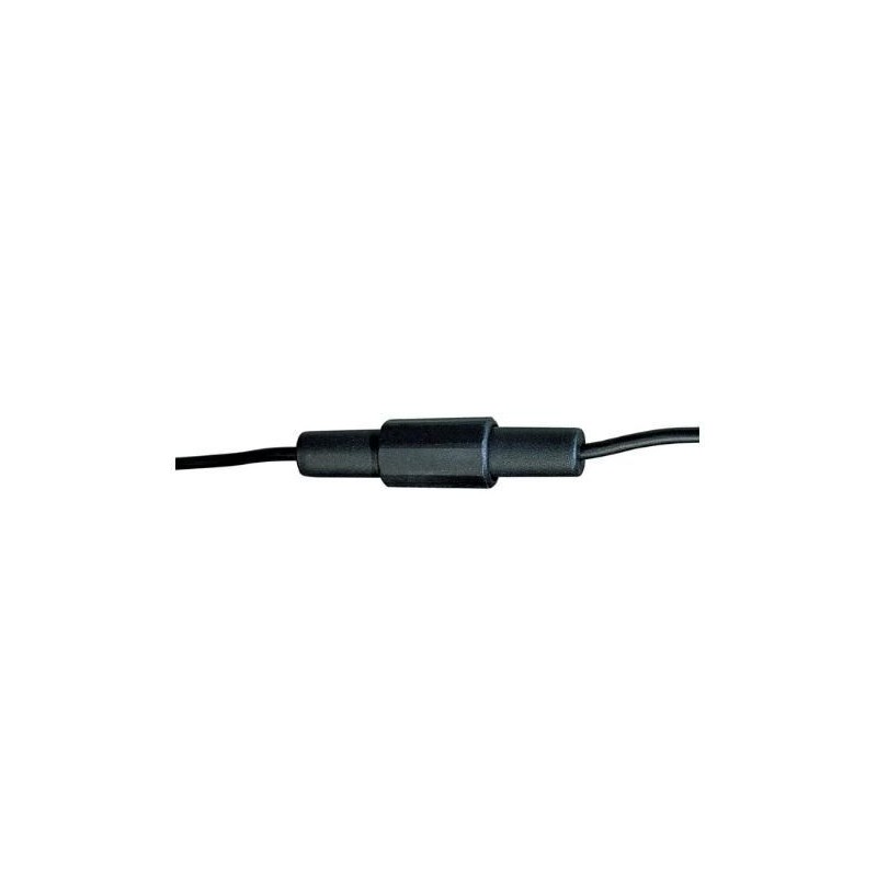 Portafusibile da pannello 10A 250V AC 5x20 MM nero WIMEX 5050074