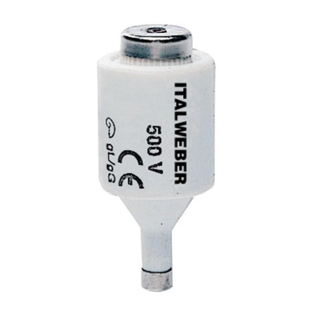 Fusibile Diazed DII passo E27 curva rapida 20A 500V ITALWEBER 1221020