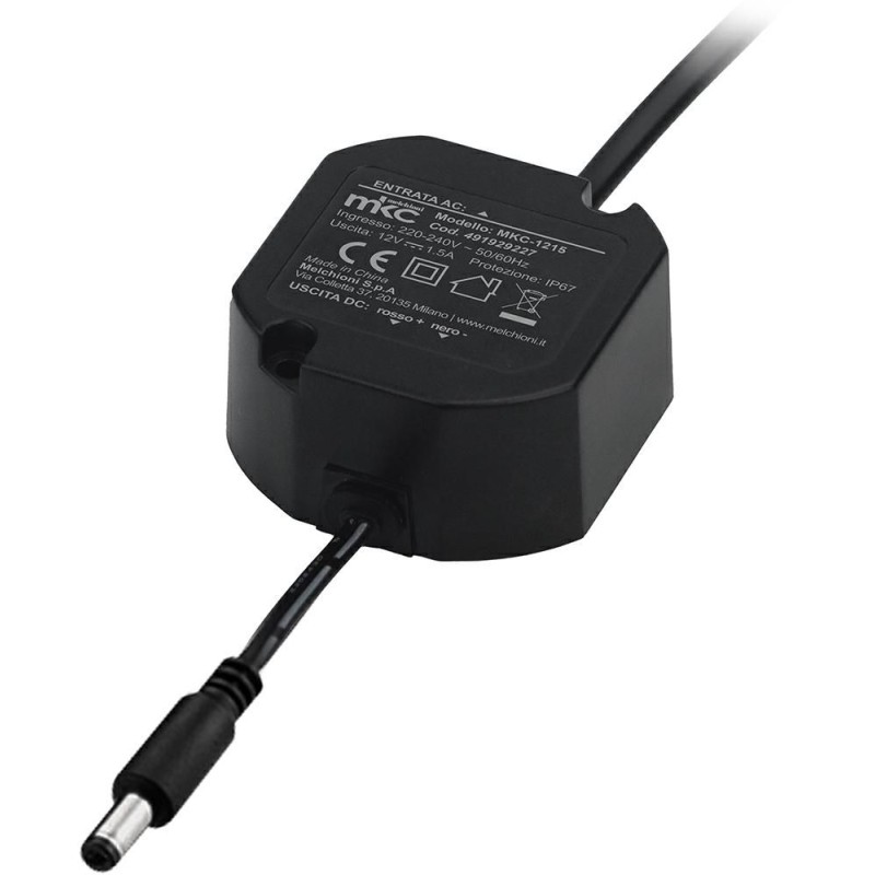 Alimentatore Switching 12V 1,5A MKC-1215C MELCHIONI 491929227 Alimentatore Switching 12V 1,5A MKC-1215C MELCHIONI 491929227