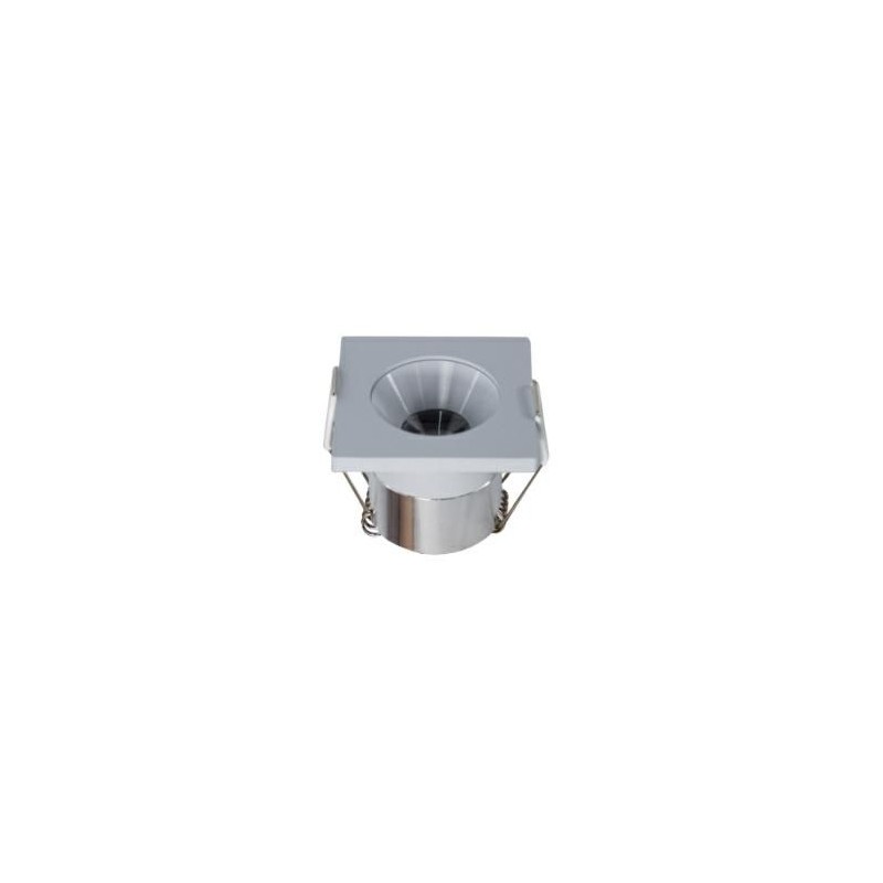 Mini Spotlight LED Quadrato BIANCO 3W 4000K 230V IPERLUX IP3CQD Mini Spotlight LED Quadrato BIANCO 3W 4000K 230V IPERLUX IP3CQD
