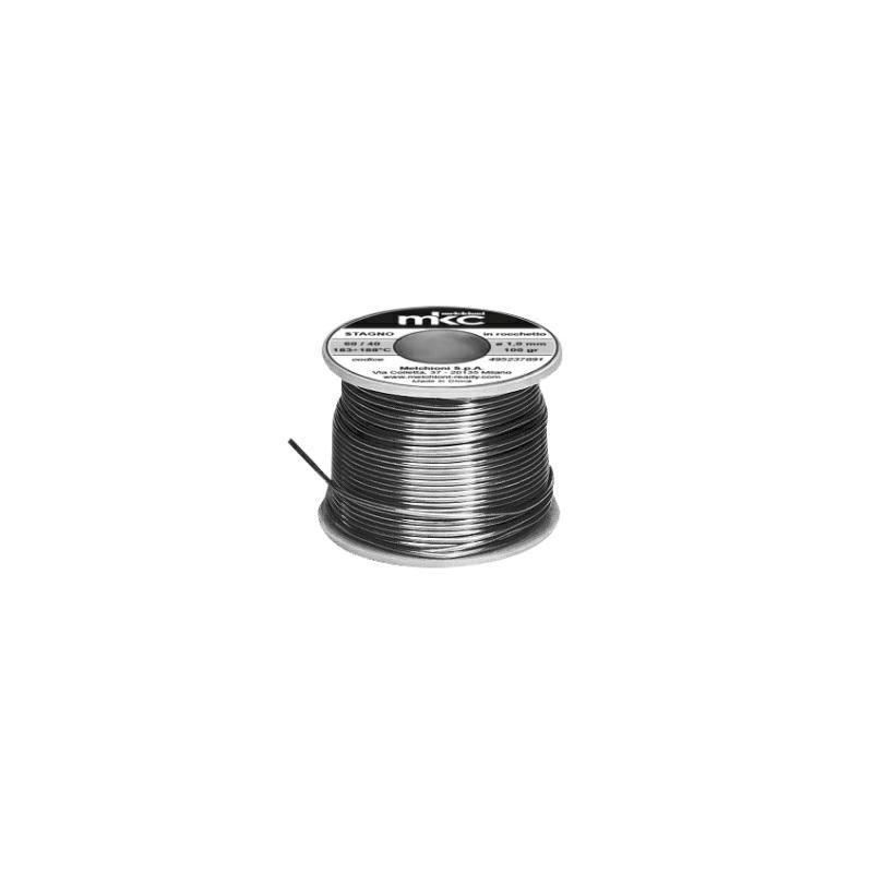 Stagno in rocchetto 60/40 1,0mm 100gr MELCHIONI 495237891 Stagno in rocchetto 60/40 1,0mm 100gr MELCHIONI 495237891