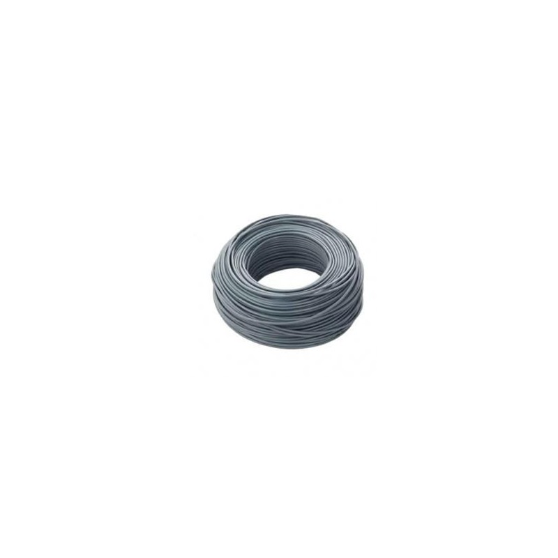 CAVO UNIPOLARE FLESSIBILE 10MM GRIGIO FS17 1MT