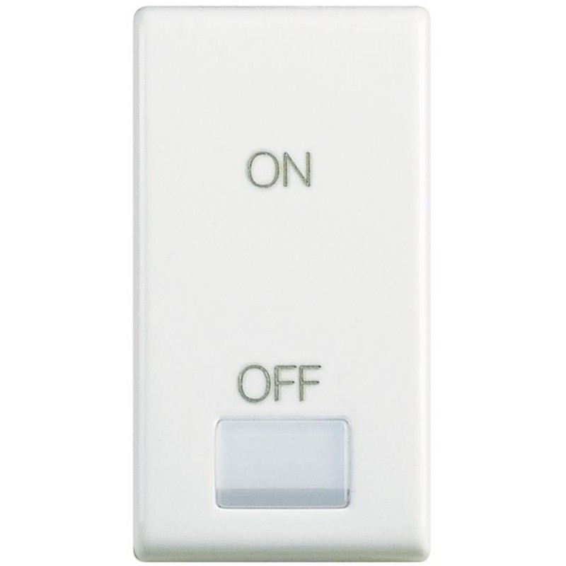 Copritasto Matix con simbologia ON-OFF Bianco BTICINO AM5911AG