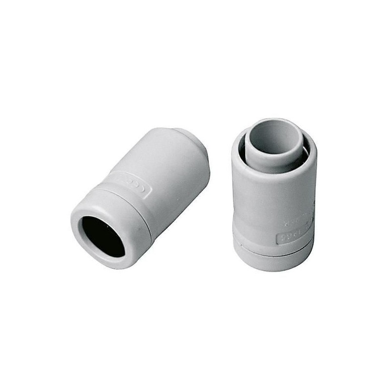 Raccordo tubo guaina stagno IP67 diametro 25mm ELETTROCANALI EC72025 Raccordo tubo guaina stagno IP67 diametro 25mm ELETTROCANALI EC72025