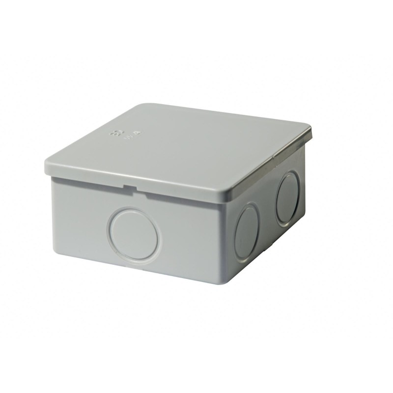 Cassetta esterna quadrata a Parete Liscia IP44 80x80x40 OLAN OL20006